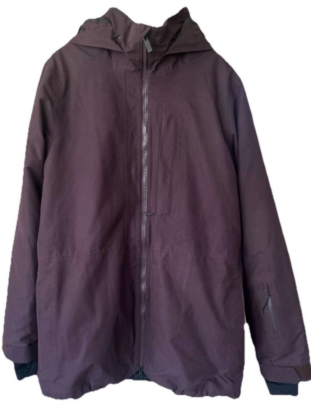 Volcom GORE-TEX RECCO 3-in-1 Ski Snowboard Jacket 100% Duck Down XL Burgundy